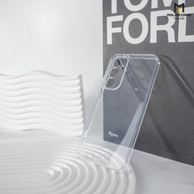 MOLAN CANO Jelly Soft Camera รุ่น Samsung Galaxy S24FE เคสใส แบบนิ่ม กันเลนส์กล้อง