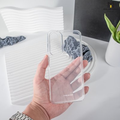 MOLAN CANO Jelly Soft Camera รุ่น Samsung Galaxy S24FE เคสใส แบบนิ่ม กันเลนส์กล้อง
