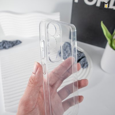 MOLAN CANO Jelly Soft Camera รุ่น Samsung Galaxy S24FE เคสใส แบบนิ่ม กันเลนส์กล้อง