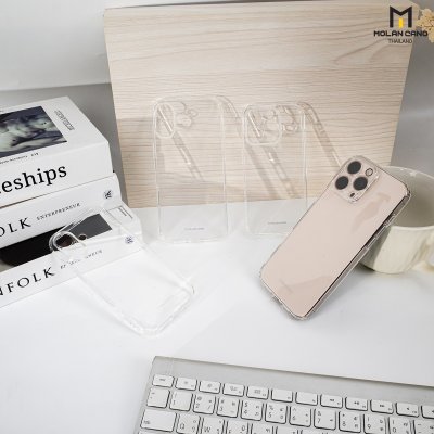 Molan Jelly Soft เคส นิ่มเคสใส แบบนิ่ม เคสกันเลนส์กล้อง รุ่น iPhone16pro/16promax
