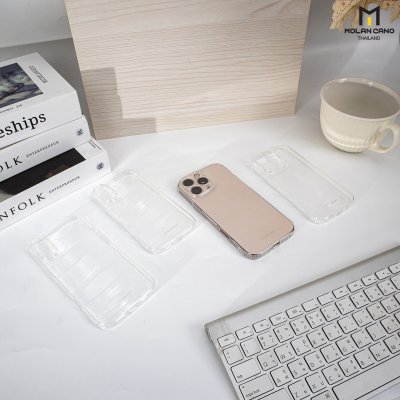 Molan Jelly Soft เคส นิ่มเคสใส แบบนิ่ม เคสกันเลนส์กล้อง รุ่น iPhone16pro/16promax