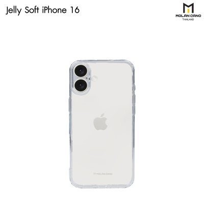 Molan Jelly Soft เคส นิ่มเคสใส แบบนิ่ม เคสกันเลนส์กล้อง รุ่น iPhone16pro/16promax