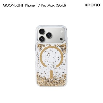 KAONO Moonlight Series MagSafe เคสใสกลิตเตอร์ ปกป้องรอบด้าน iPhone 17