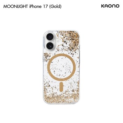 KAONO Moonlight Series MagSafe เคสใสกลิตเตอร์ ปกป้องรอบด้าน iPhone 17