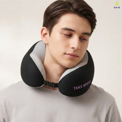 KA-O U-shape Functional Pillow หมอนรองคอทรงยู รุ่น U24003