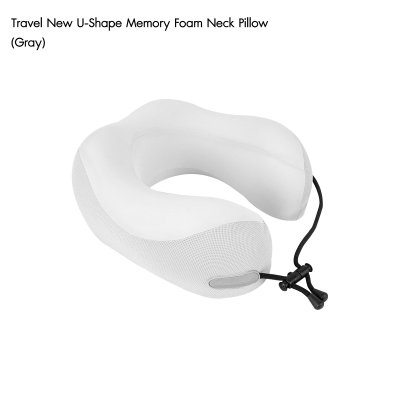 KA-O Travel New U-Shape Memory Foam Neck Pillow หมอนรองคอเมมโมรี่โฟมทรงสูง ดีไซน์ 3D กระชับต้นคอ