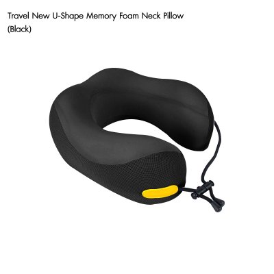 KA-O Travel New U-Shape Memory Foam Neck Pillow หมอนรองคอเมมโมรี่โฟมทรงสูง ดีไซน์ 3D กระชับต้นคอ