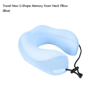 KA-O Travel New U-Shape Memory Foam Neck Pillow หมอนรองคอเมมโมรี่โฟมทรงสูง ดีไซน์ 3D กระชับต้นคอ