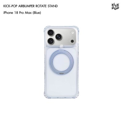 Kickpop Sparkle Airbumper Stand MagSafe Phone Case iPhone 17/18 Series เคสกันกระแทก พร้อมขาตั้งพับได้ รองรับ Magsafe