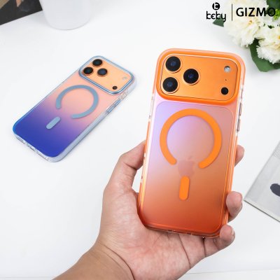 Keky Space Series Gradient Color Magsafe ไล่สีโฮโลแกรม iPhone 17