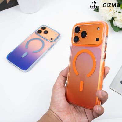 Keky Space Series Gradient Color Magsafe ไล่สีโฮโลแกรม iPhone 17