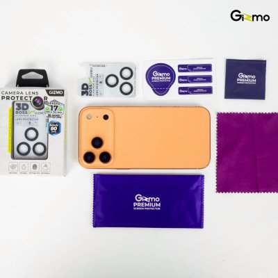 Gizmo Sapphire Aluminium Lens Protector iPhone17 ความแข็งแกร่งระดับ 9H