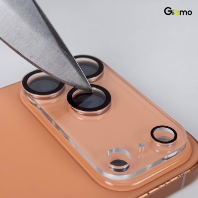 Gizmo HD Lens Shield Black กระจกกันเลนส์เต็มแผ่นขอบดำ iPhone 17