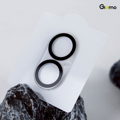 Gizmo HD Lens Shield Black กระจกกันเลนส์เต็มแผ่นขอบดำ iPhone 17