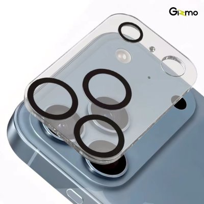 Gizmo HD Lens Shield Black กระจกกันเลนส์เต็มแผ่นขอบดำ iPhone 17
