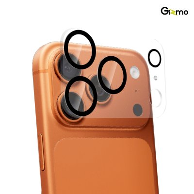 Gizmo HD Lens Shield Black กระจกกันเลนส์เต็มแผ่นขอบดำ iPhone 17