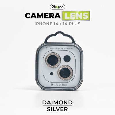 Gizmo แหวนกันเลนส์กล้อง อลูมิเนียม ขอบเพชร หลากสี ไอโฟน14 iphone14