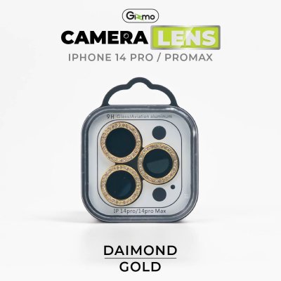 Gizmo แหวนกันเลนส์กล้อง อลูมิเนียม ขอบเพชร หลากสี ไอโฟน14 iphone14