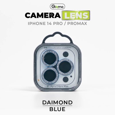 Gizmo แหวนกันเลนส์กล้อง อลูมิเนียม ขอบเพชร หลากสี ไอโฟน14 iphone14