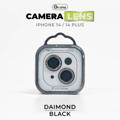 Gizmo แหวนกันเลนส์กล้อง อลูมิเนียม ขอบเพชร หลากสี ไอโฟน14 iphone14