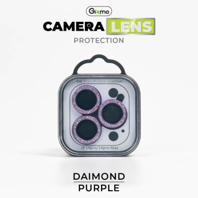 Gizmo แหวนกันเลนส์กล้อง อลูมิเนียม ขอบเพชร หลากสี ไอโฟน14 iphone14