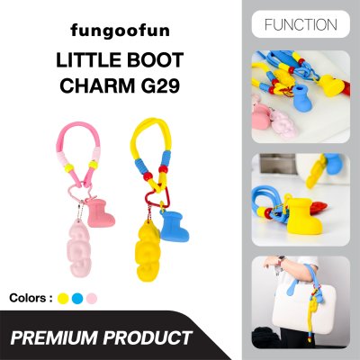 Fungoofun DIY Bag Charm Little Boot พวงกุญแจห้อยกระเป๋า รุ่น G29