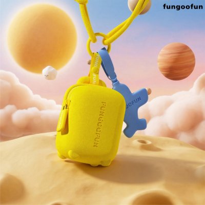 Fungoofun Mini Suitcase Pouch Bag Charm กระเป๋าพวงกุญแจห้อยกระเป๋า รุ่น F564