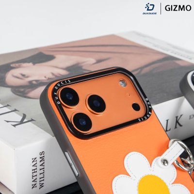 Dux Ducis Luvy Series Case iPhone 17 Series เคสลายปักสุดพรีเมียมพร้อมสายคล้องมือ