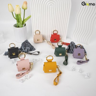 เคสแอร์พอร์ต Molan Cano เคสหนัง AirPods 4 รุ่น Leather Case