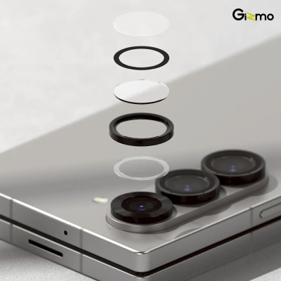 Gizmo ฟิล์มเลนส์ 3D for Samsung Galaxy Z Fold 7 รุ่น Aluminum ring Protector ปกป้องมากถึง3เท่า