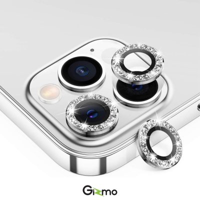 Gizmo ฟิล์มกระจกเลนส์กล้อง ใสขอบเพชร ไอโฟน13 คุณภาพสูง 9H ถ่ายรูปและวิดีโอคมชัด