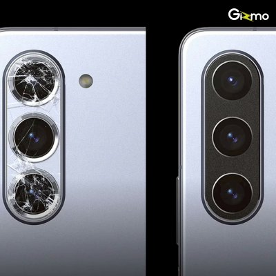 Gizmo Lens Shield Black กระจกกันเลนส์กล้อง แบบเต็มแผ่นขอบดำ สำหรับ Samsung Galaxy Z Fold7