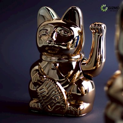 Lucky Cat Cosmic Shiny แมวกวักนำโชค เรียกทรัพย์ โชคลาภ มั่งคั่ง ขนาด 15 เซนติเมตร