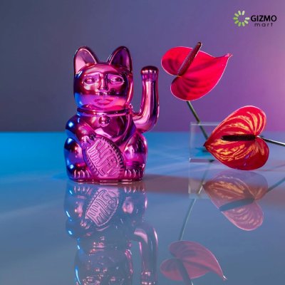 Lucky Cat Cosmic Shiny แมวกวักนำโชค เรียกทรัพย์ โชคลาภ มั่งคั่ง ขนาด 15 เซนติเมตร