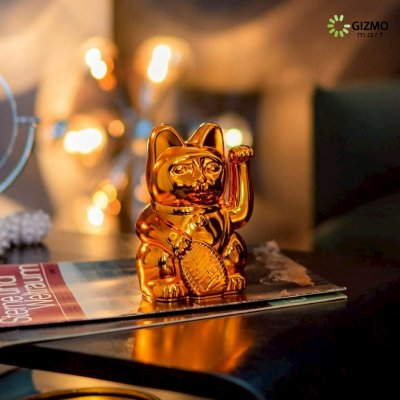 Lucky Cat Cosmic Shiny แมวกวักนำโชค เรียกทรัพย์ โชคลาภ มั่งคั่ง ขนาด 15 เซนติเมตร