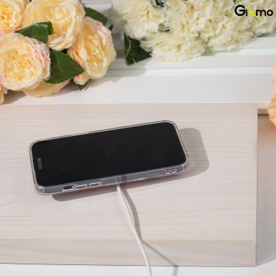 Gizmo Defense Lux Flower case เคสชาร์จได้ลายดอกไม้  สีฟ้า/แดง/ขาว รองรับไอโฟน 15/15pro/15pro max