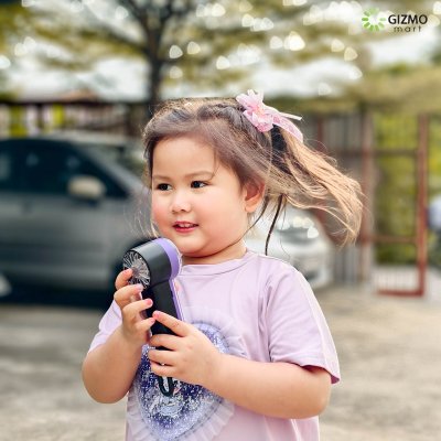 Icarer Family พัดลมพกพา Jelly High-Speed Handheld Fan 2000mAh