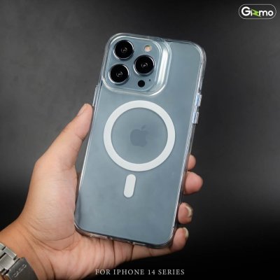 Gizmo เคสไอโฟน14 เคสใสโชว์เครื่องสวย กันกระแทก มีแผ่น magsafe รุ่น Defense
