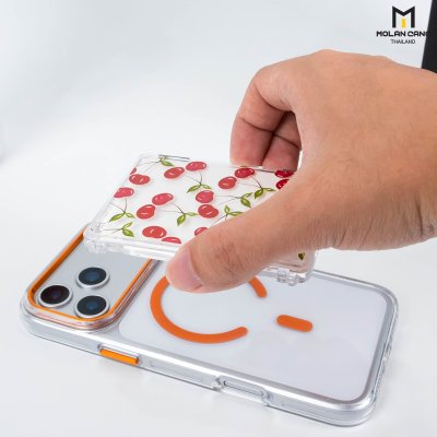 Molan Cano Magbox Card Printing กล่องใสสกีนลายสำหรับใส่บัตรแบบแม่เหล็ก