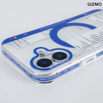 GIZMO WWPC Matte Back Case with MagSafe Word เคสมือถือลายโปรแกรม iPhone 17