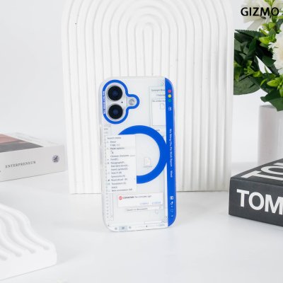 GIZMO WWPC Matte Back Case with MagSafe Word เคสมือถือลายโปรแกรม iPhone 17