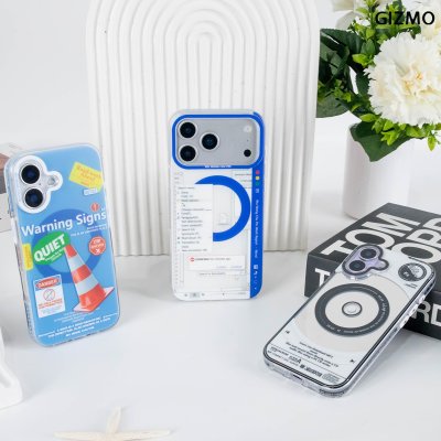 GIZMO WWPC Matte Back Case with MagSafe Word เคสมือถือลายโปรแกรม iPhone 17