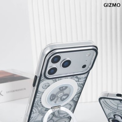 Gizmo Matte Back Gear Case เคสไอโฟน ดีไซน์เท่ พร้อมขาตั้ง Magnetic iPhone 17