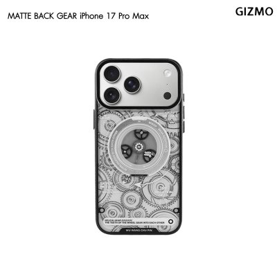 Gizmo Matte Back Gear Case เคสไอโฟน ดีไซน์เท่ พร้อมขาตั้ง Magnetic iPhone 17