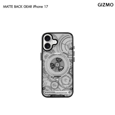 Gizmo Matte Back Gear Case เคสไอโฟน ดีไซน์เท่ พร้อมขาตั้ง Magnetic iPhone 17