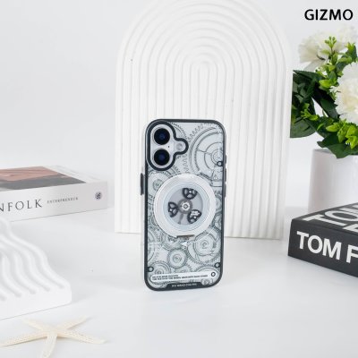 Gizmo Matte Back Gear Case เคสไอโฟน ดีไซน์เท่ พร้อมขาตั้ง Magnetic iPhone 17