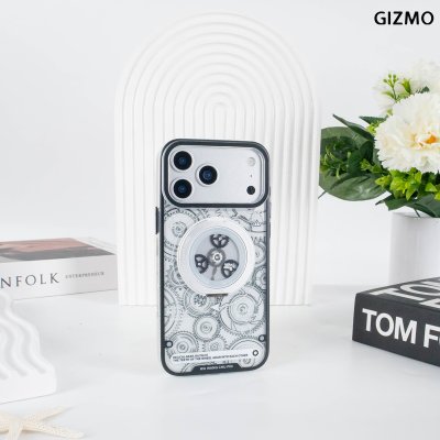 Gizmo Matte Back Gear Case เคสไอโฟน ดีไซน์เท่ พร้อมขาตั้ง Magnetic iPhone 17