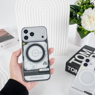 Gizmo Memory Card CP Case เคสไอโฟนลายเมมโมรี่ ผิวด้าน รองรับ MagSafe iPhone 17