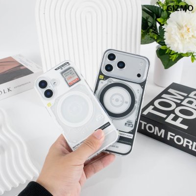 Gizmo Memory Card CP Case เคสไอโฟนลายเมมโมรี่ ผิวด้าน รองรับ MagSafe iPhone 17