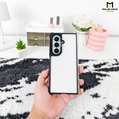 Molan Cano Metal Black เคสใส Samsung Galaxy Z Flip 8 / Fold 8 / Fold 8 Ultra